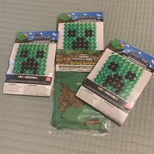 Minecraft Party decorations 3 Balloon kits Pump and 8 Ft Birthday Banner NEW